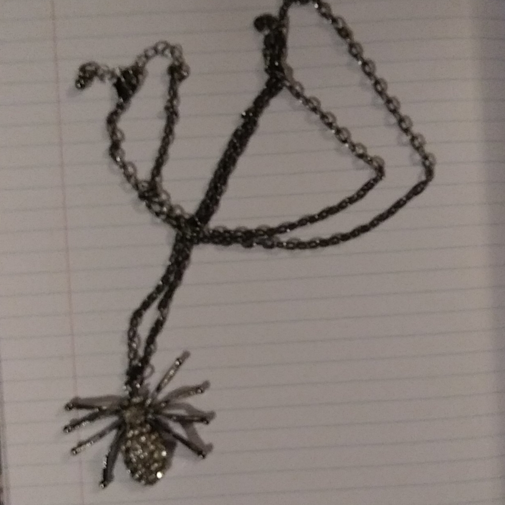 Nwot Spider necklace